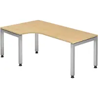 Hjh OFFICE PRO JAVA 82 S - Ahorn 200 x 120 höhenverstellbar