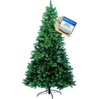 XENOTEC Weihnachtsbaum 210 cm PE Spritzguss mit ca. 1156 Tipps ohne Beleuchtung