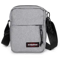 Eastpak Schultertasche "THE ONE", Damen, Gr. B/H/T: 16cm x 21cm x 6cm, grau, Textil, Taschen Schultertasche, Kleine Umhängetasche, Crossbody Bag mit mehreren Fächern