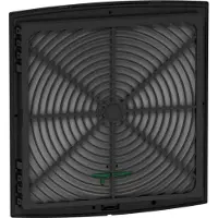 Schneider Electric Electric NSYCAG92DG ClimaSys Smart Ventilation - Gitter + Sensoren + Filter (G2), 92x92mm
