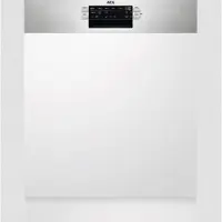 AEG FEE53610ZM, Voll integriert, Standardgröße (60 cm), Weiß, Silber, Tasten, 1,5 m