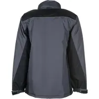 Planam Winterjacke Highline Gr. L schiefer/schwarz/rot