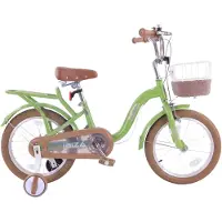 Buxibo - Kinderfahrrad für Mädchen - Ibiza - 12 Zoll - Grün