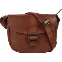 Spikes & Sparrow Umhängetasche Damen cognac