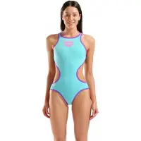 Arena Badeanzug Damen One Biglogo R - Water-purple - 32
