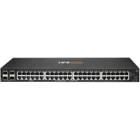 HP Aruba Networking CX 6000 48p 10M/100M/1G 4p SFP 1G Switch, Managed, L2/L3, Gigabit Ethernet (10/100/1000), Rack-Einbau, 1U