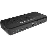 Sonnet Technologies Sonnet Echo 13 Thunderbolt 5 SSD Dock, Kabelgebunden, Thunderbolt 5, 140 W, 2500 Mbit/s, Schwarz, MicroSD (TransFlash), MicroSDHC, MicroSDXC, SD, SDHC, SDXC