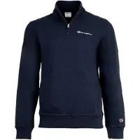 Champion Sweatshirt "Sweatshirt Heavy Soft Compact Fall Poly Fleece 310 Half Zip Sweatshirt", Herren, Gr. XXL, blau (dunkelblau), Sweatshirts Sweatshirt