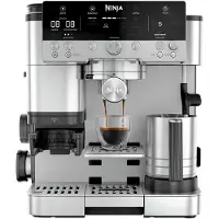 Ninja Espressomaschine "ES655EU Luxe Café Premier Plus-Serie", silber, 1, Kaffeemaschinen, Drei Maschinen in einer: Espresso-, Filterkaffee- und Cold Brew, Espressomaschine