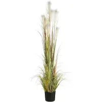 Mica Decorations Mica Kunstpflanze Federgras Foxtail im Topf