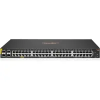 HP Hewlett Packard Enterprise Aruba 6000 48G Class4 PoE 4SFP 370W Managed L3 Gigabit Ethernet (10/100/1000) Ethernet-Anschluss, unterstützt die Stromversorgung über diesen Anschluss (PoE) 1U