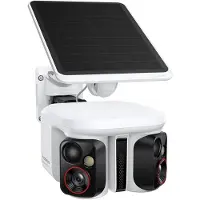 Baseus Kamera zewnętrzna Security X1 Pro Dual Camera 3K - biała