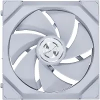 Lian Li UNI FAN SL FLEX Wireless PWM-Lüfter, ARGB, Unendlichkeitsspiegel - Reverse Blade, 120mm, wei