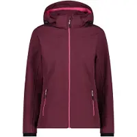 CMP Damen wasserdichte Kapuzenjacke mit Reißverschluss