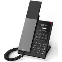 Snom HD350A, IP-Telefon, Schwarz, Kabelgebundenes Mobilteil, Tisch/Wand, Antibakteriell, 100 - 240 V