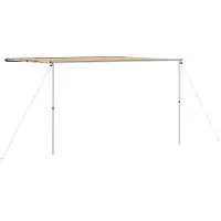 vidaXL Wohnwagen-Markise 4x3x2,15 m Beige