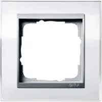 Gira 0211726 - Aluminium - Weiß