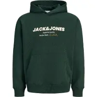 Jack & Jones Kapuzensweatshirt "JJABBO SWEAT HOOD", Baumwollmischung, locker geschnitten