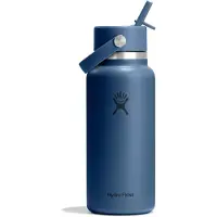 Hydroflask - Wide Flex Straw Cap - Trinkflasche Gr 946 ml blau