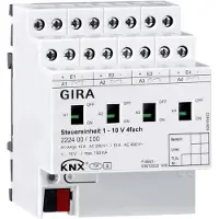 Gira Steuereinheit 1-10V 4f Hand 222400 KNX