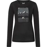 Super.natural W Outdoor Night LS jet black/copper/various (73J) XS