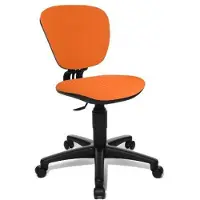 Topstar High KID - Kinderdrehstuhl in Orange ohne Armlehnen