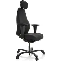 Hjh OFFICE RESISTIO XXL - Profi Chefsessel Schwarz