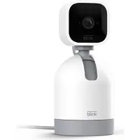 Blink B09N6P1555, IP-Sicherheitskamera, Drinnen, Kabellos, Amazon Alexa, Tisch/Bank, Weiß
