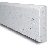 Moravia MORION Schrammschutz Typ A Polyethylen granit-hell 2060 x 150 x 10mm vorgebohrt