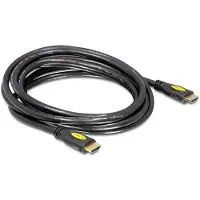 DeLOCK HDMI 1.4 Cable 1.0m male / male, 1 m, HDMI Typ A (Standard), HDMI Typ A (Standard)