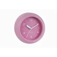 Karlsson - Wanduhr Slope - Rosa - 20x20x6,7 cm