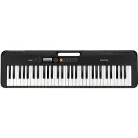 Casio CT S200 Tragbares Keyboard im Paket mit Zubehör Schwarz