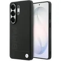 BMW Case Leather Hot Stamp MagSafe for Samsung Galaxy S26 Ultra black