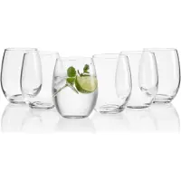 MÄSER Gläser-Set "Il Premio", bunt (transparent), 6, Trinkgefäße, Gläser-Set