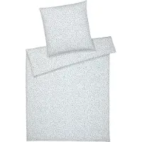 Elegante Soft-Flanell-Bettwäsche-Garnitur Preppy Farbe Aqua-Grün Größe 155x220+80x80