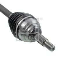 FEBI BILSTEIN Antriebswelle für Vorderachse rechts, 916mm, Gelenk Ø 83mm/74,2mm, mit Mutter