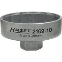 Hazet Ölfilter-Schlüssel Vierkant 10 mm (3/8 Zoll) Außen 14-kant für Mazda 3 - 2169-10