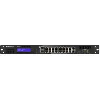 Qnap QGD-1600, Managed, Gigabit Ethernet (10/100/1000), Vollduplex, Rack-Einbau, 1U