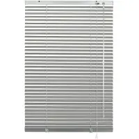 Gardinia Jalousie "Aluminium-Jalousie zum Klemmen" Gr. 33, silber (silberfarben), B:90cm H:220cm, Jalousien, Jalousie, Bestseller mit über 900 4,5-Sterne-Bewertungen, mit Klemmhalter, Topseller