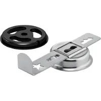 Bosch MUZ9SV1, Edelstahl, Edelstahl, OptiMUM, 100 g, 32 mm, 108 mm