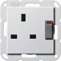 Gira System 55 Wandsteckdose (WCD-Schaltgeräte) - 277826