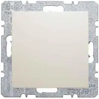 Hager BERKER B.Kwadrat/S.1 Blindabdeckung mit Zentralplatte mit Sockel i pazurkami krem 6710098982