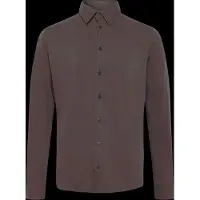 Casual Friday Langarmhemd "Langarmhemd CFArkan", Herren, Gr. XL, N-Gr, braun (demitasse melange), Obermaterial: 100% Baumwolle CO., Hemden Langarmhemd