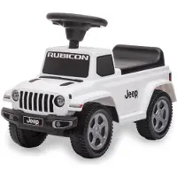 Jamara Rutscherauto "Jeep Gladiator", weiß, Rutschautos, KinderB:29cm H:42cm T:63,5cm, Rutscherauto, mit Sound, B:29cm H:42cm T:63,5cm
