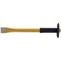 Ks Tools 162.0225, Mauerwerkmeißel, Flachmeißel, Chrom-Molybdän-Stahl, Kunststoff, Schwarz, 400 mm
