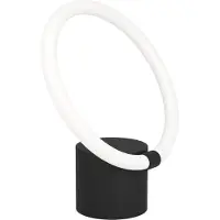 Eglo Caranacoa, Schwarz, Weiß, Kunststoff, Stahl, IP20, I, 1 Glühbirne(n), 11,5 W