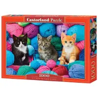 Castorland Kittens in Yarn Store, 1000 Stück(e), Tiere, 9 Jahr(e)