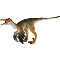 MOJO Dinosaurier Spielfigur Troodon mit beweglichem Kiefer - prähistorisches Spielzeug