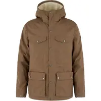 Fjällräven - Fleecegefütterte Jacke - Greenland Winter Jacket M Wood Brown für Herren - Größe S - Braun
