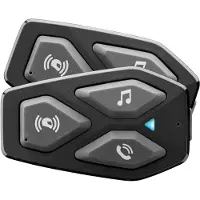 Interphone Cellularline U-com 3 Pack Intercom 2 Einheiten